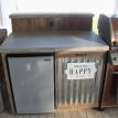 Fridge and Trash Bin