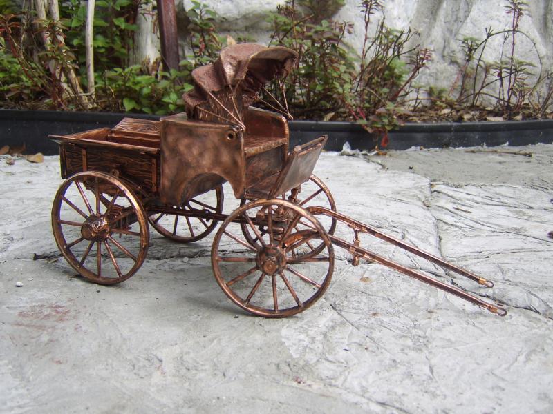 Copper Wagon Music Box